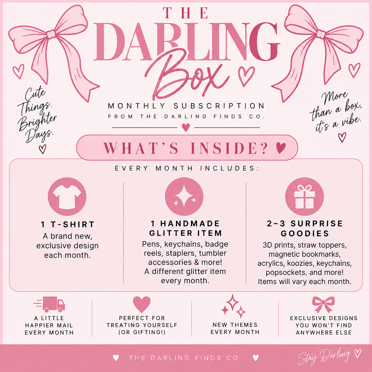 What's inside The Darling Box